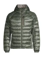 Water-Repellent Hybrid Down Jacket