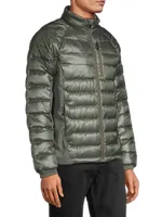 Water-Repellent Hybrid Down Jacket