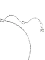 Mesmera Rhodium-Plated & Crystal Mixed Cuts Pendant Necklace