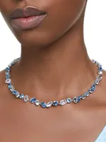Gema Rhodium-Plated & Crystal Mixed-Cuts Necklace