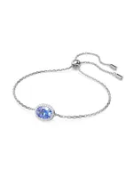 Constella Rhodium-Plated & Crystal Bracelet