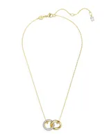 Dextera Goldtone & Swarovski Crystal Pendant Necklace