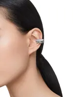 Dextera Rhodium-Plated & Crystal Pavé Ear Cuff