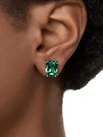 Matrix Goldtone & Crystal Stud Earrings