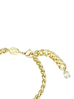 Millenia Goldtone & Crystal Octagon Bracelet