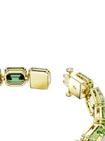 Millenia Goldtone & Swarovski Crystal Bracelet
