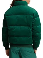 Wale Corduroy Puffer Jacket