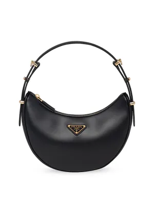 Arqué Leather Shoulder Bag