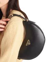 Arqué Leather Shoulder Bag