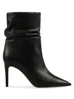85MM Slouchy Leather Ankle Booties