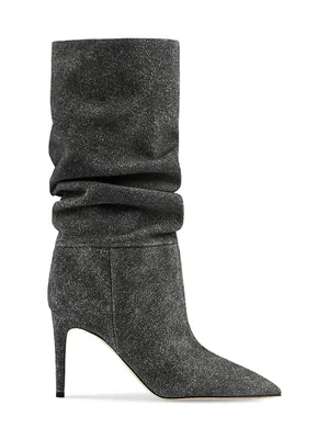 85MM Slouchy Suede Boots