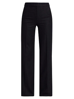 Tonelli Wool Pinstripe Pants