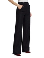 Tonelli Wool Pinstripe Pants