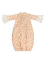 Baby Girl's Cinamon Sugar Wrap Gown