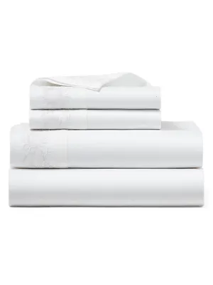 Eloise Embroidery Cotton Sheets & Pillowcases Collection