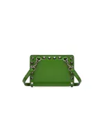 Rockstud Calfskin Neck Wallet