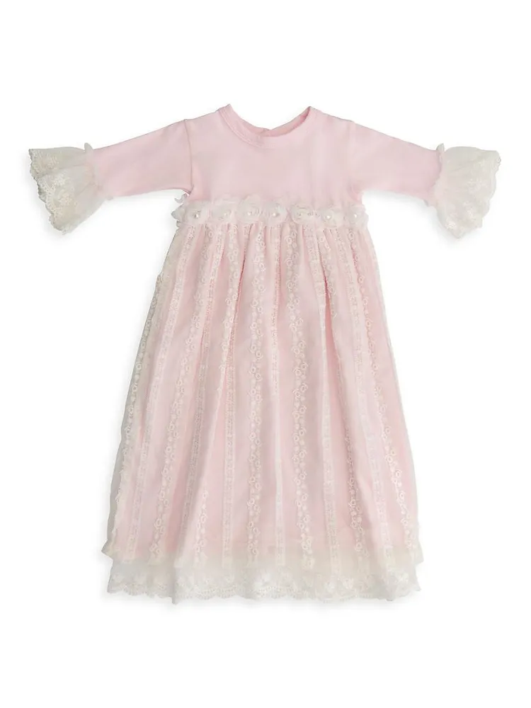 Baby Girl's Precious Blush Gown