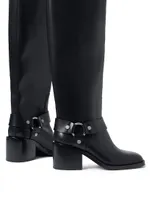 Audrey 70MM Leather Knee-High Boots