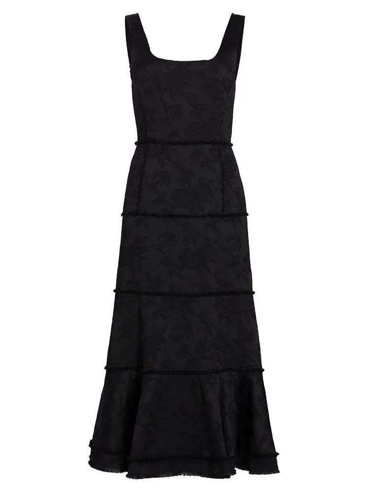 Corina Flared Midi-Dress