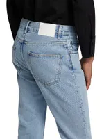 Flared Five-Pocket Jeans