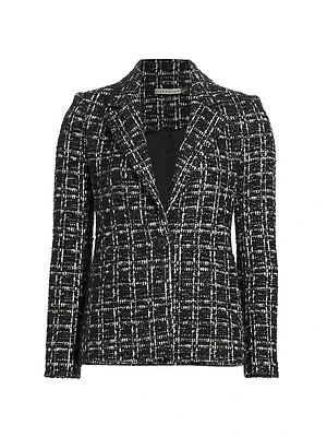 Macey Cropped Tweed Jacket