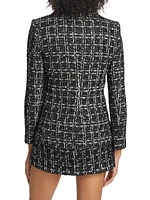 Macey Cropped Tweed Jacket