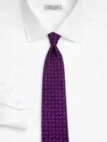 Diamond Bean Silk Jacquard Tie
