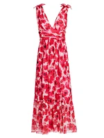 Wndrlust Katrina Floral Midi-Dress