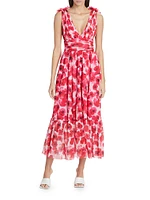 Wndrlust Katrina Floral Midi-Dress