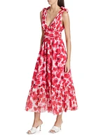 Wndrlust Katrina Floral Midi-Dress