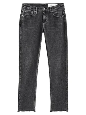 Dre Low-Rise Slim-Fit Boyfriend Jeans