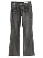 Peyton Mid-Rise Boot-Cut Jeans