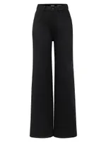 Hepburn Wide Leg High Rise Crop Jeans