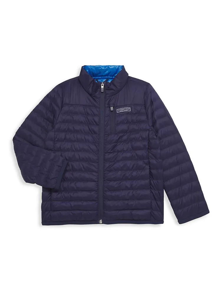 Little Boy's & Packable Puffer Jacket