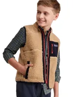 Little Boy's & Sherpa Vest