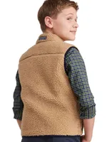 Little Boy's & Sherpa Vest
