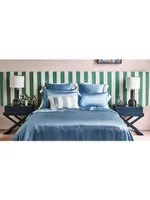 Summerhill Blue Pillowcase & Sheets Collection