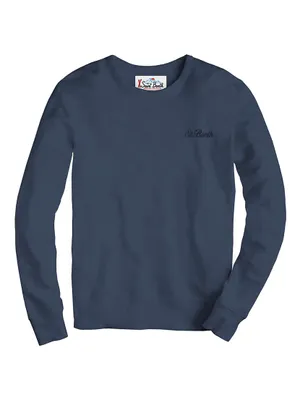 St Barths Long-Sleeve Crewneck T-Shirt