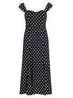 Bryson Polka Dot Midi-Dress