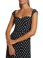 Bryson Polka Dot Midi-Dress