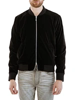 Maverick Velvet Bomber Jacket