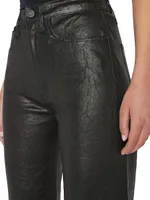 Le Jane Cropped Leather Pants