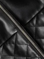 Wanda Vegan Leather Miniskirt