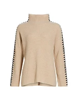 The Alia Cashmere Whipstitch Sweater