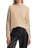 The Alia Cashmere Whipstitch Sweater