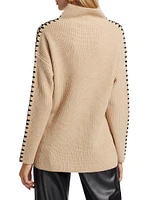 The Alia Cashmere Whipstitch Sweater