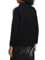 The Alia Cashmere Whipstitch Sweater