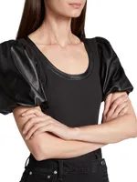 Willa Puff-Sleeve T-Shirt