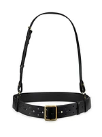 Leather Harness Belt