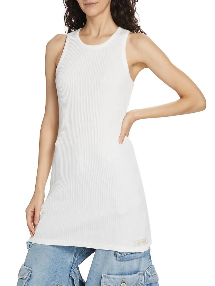 Ribbed Cotton Tank